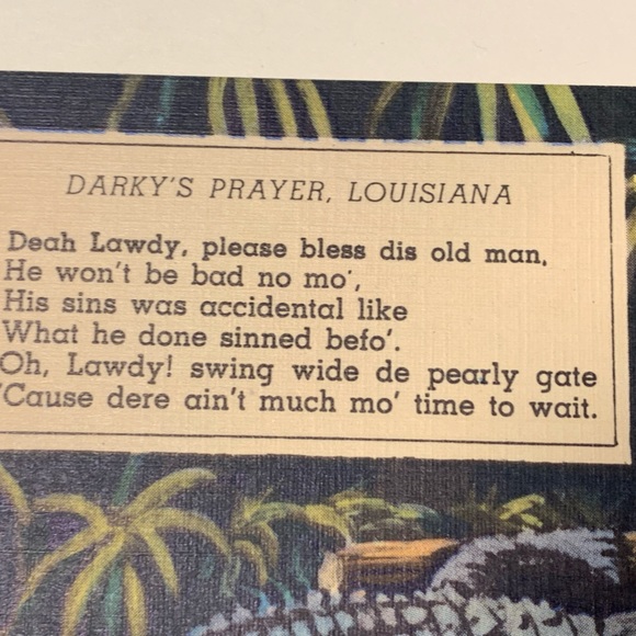 VINTAGE AMERICANA COLLECTIBLE POSTCARD - Picture 5 of 16